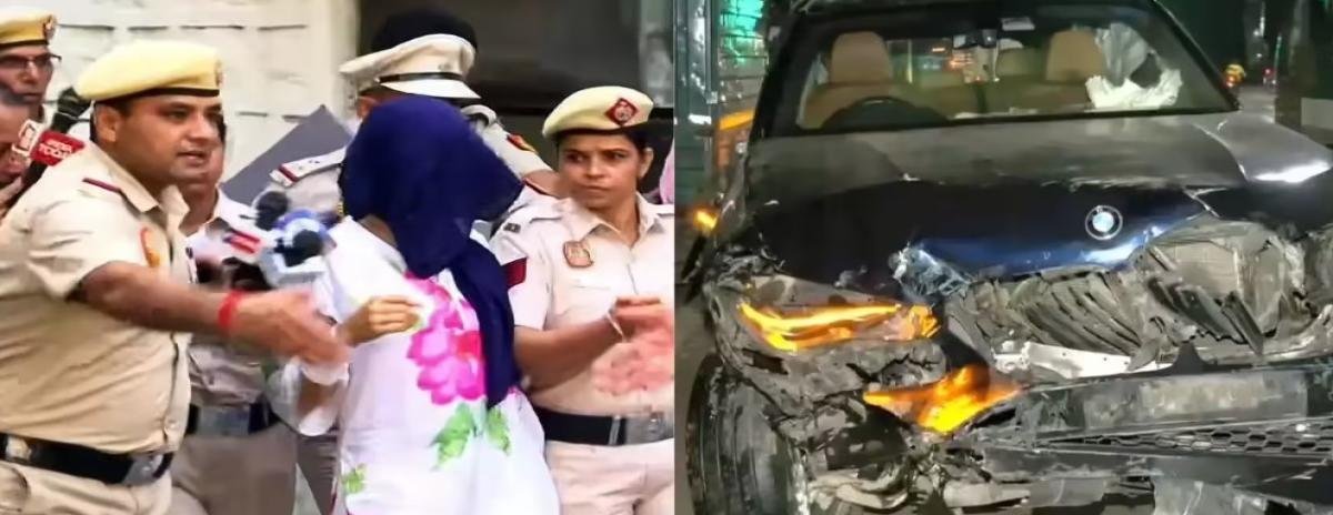 दिल्ली बीएमडब्ल्यू हादसा: वित्त मंत्रालय के उप सचिव की मौत, आरोपी गगनदीप कौर गिरफ्तार