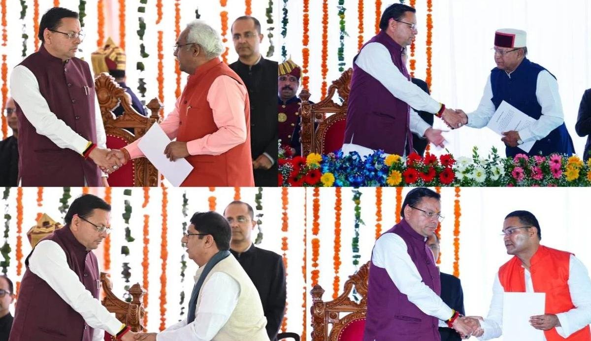 धामी कैबिनेट विस्तार 2026: 5 नए मंत्रियों की शपथ, क्षेत्रीय और जातीय संतुलन पर फोकस