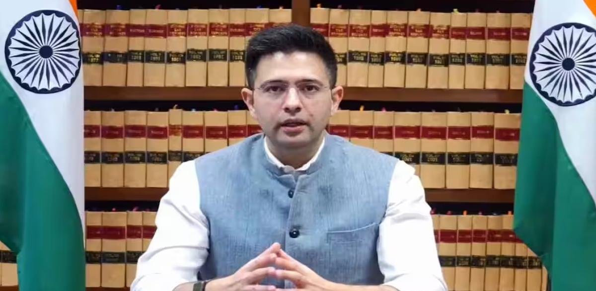 राघव चड्ढा ने AAP छोड़ी, BJP में शामिल—राज्यसभा में बड़ा सियासी बदलाव