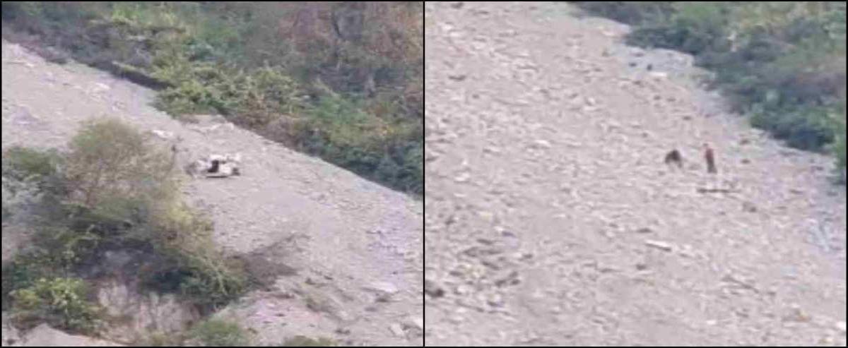 टिहरी गढ़वाल में दर्दनाक हादसा: तोताघाटी के पास खाई में गिरी कार, महिला लापता, रेस्क्यू जारी