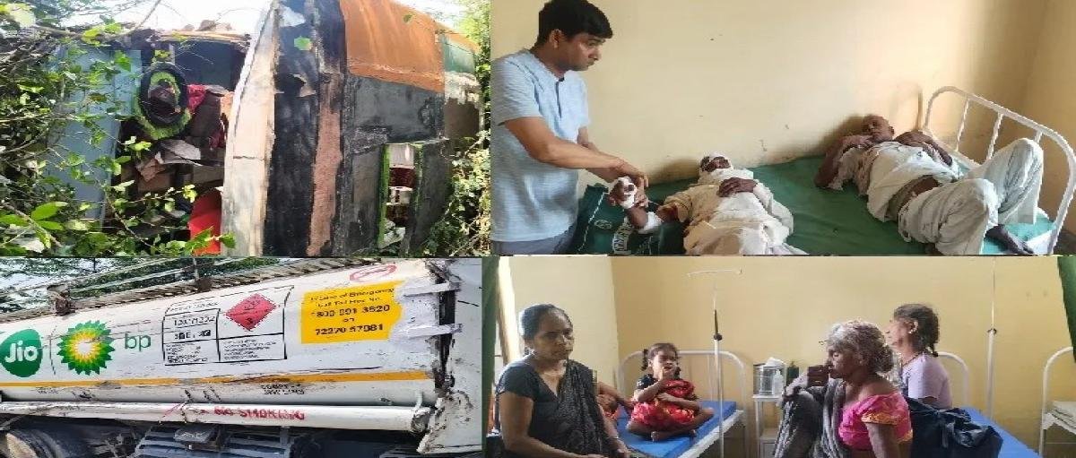 शाहजहांपुर बस हादसा: ओवरटेक करते समय पलटी बस, 25 घायल, 11 भर्ती