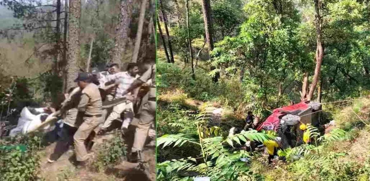 भवाली-सेनिटोरियम रोड हादसा: खाई में गिरी कार, खटीमा के एक ही परिवार समेत 5 लोगों की दर्दनाक मौत