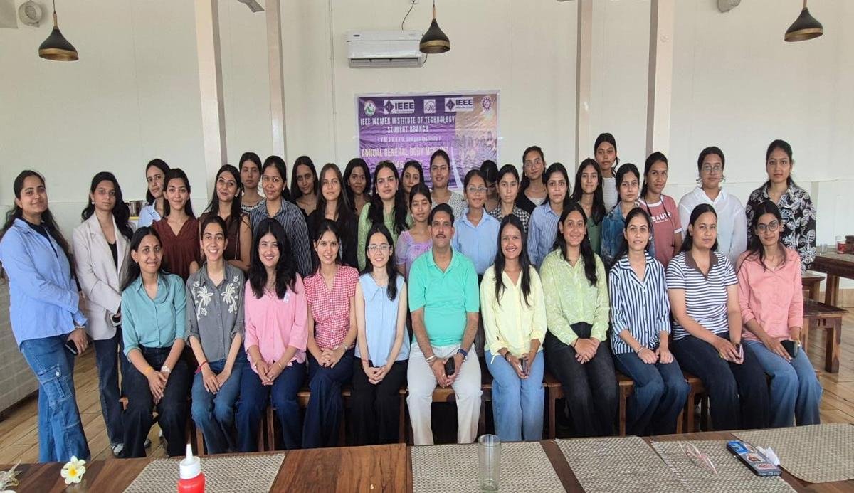 आई. ई.ई.ई. डब्लू.आई.टी. स्टूडेंट ब्रांच की एनुअल जनरल बॉडी मीटिंग(AGM)- 2026 का सफल आयोजन।