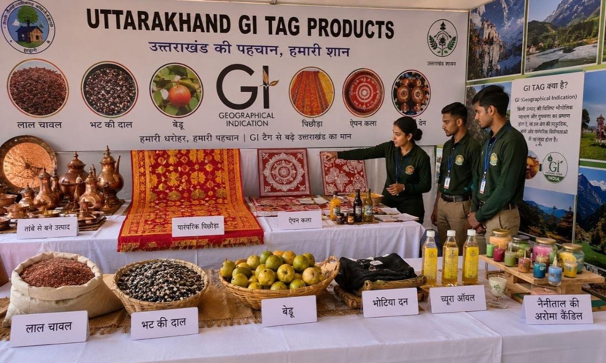 हल्द्वानी में एक ही गैलरी में दिखेंगे उत्तराखंड के 30+ GI टैग उत्पाद