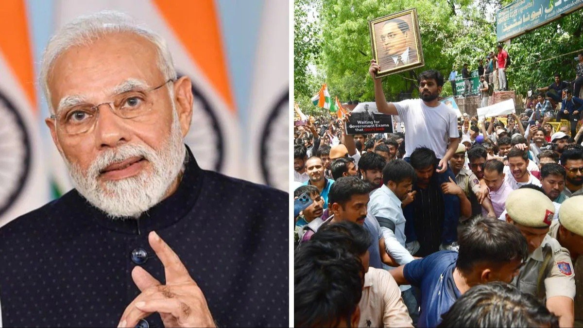 पीएम मोदी का NEET पेपर लीक पर पहला बयान, CJP का प्रदर्शन अब क्या मोड़ लेगा