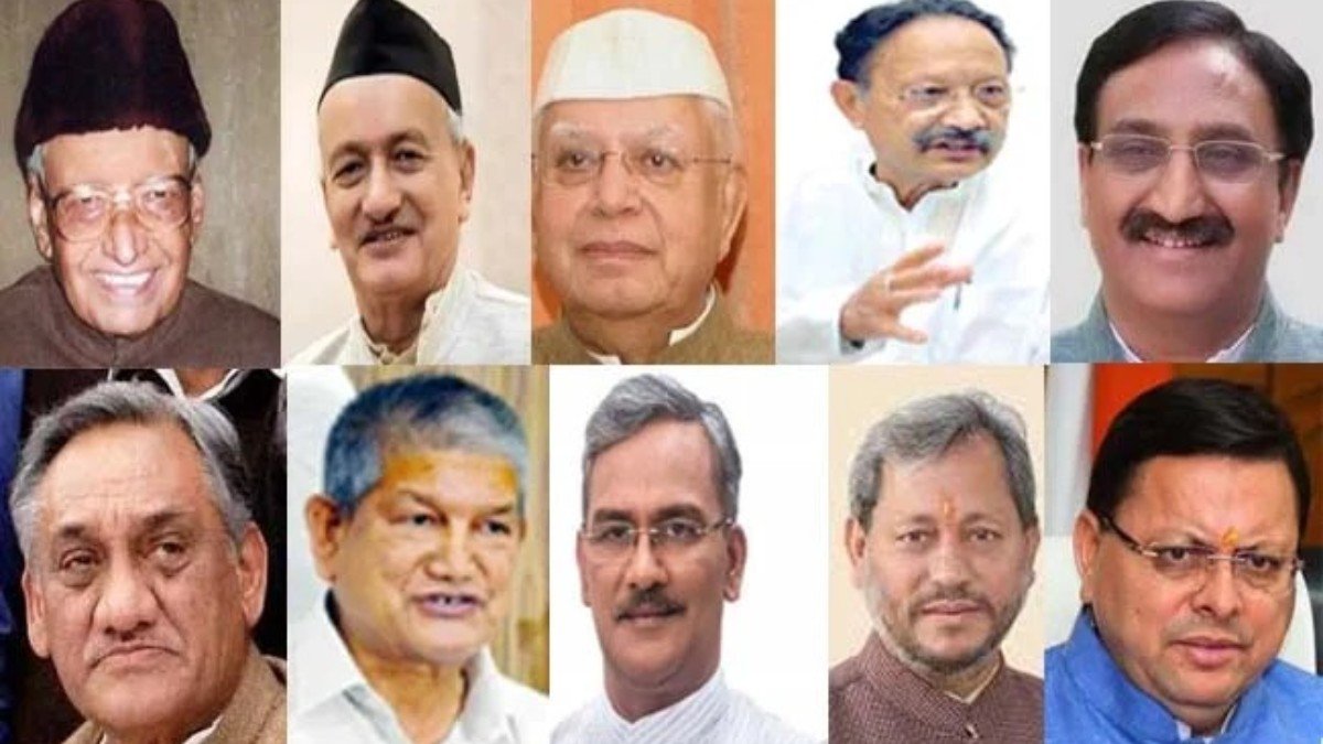 उत्तराखंड के मुख्यमंत्री की कुर्सी 'म्यूजिकल चेयर' जैसी: 26 साल, 10 सीएम, 13 शपथ; जानिए रोचक किस्सा
